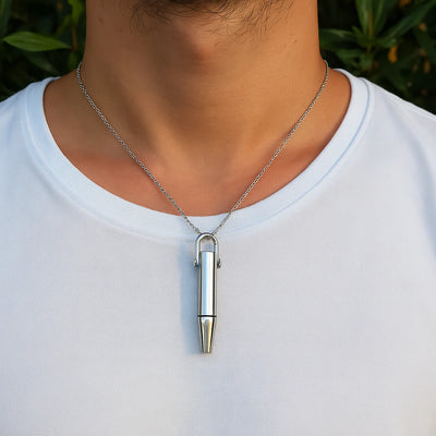 Collar de Alivio de Ansiedad & Hábito Oral (Acero 316L)