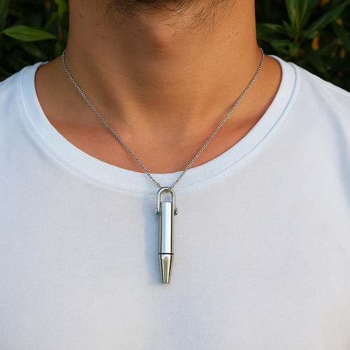 Collar de Alivio de Ansiedad & Hábito Oral (Acero 316L)