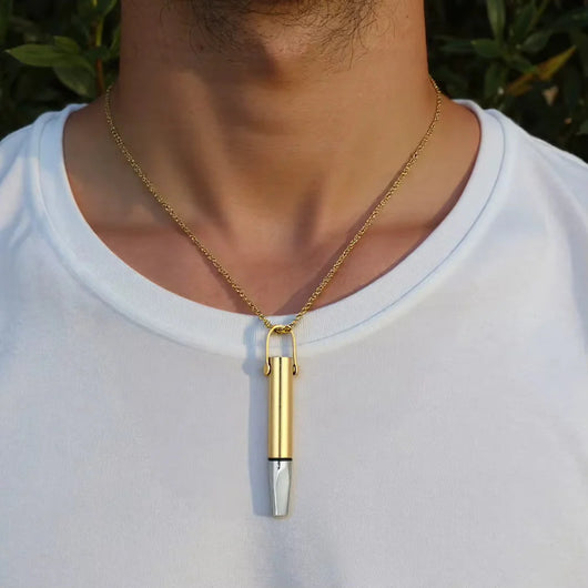 Collar de Alivio de Ansiedad & Hábito Oral (Acero 316L)