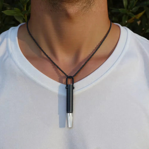 Collar de Alivio de Ansiedad & Hábito Oral (Acero 316L)